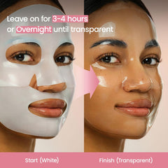 BIODANCE Bio-Collagen Real Deep Mask, Hydrating Overnight Hydrogel Face Mask, Pore Minimizing Mask