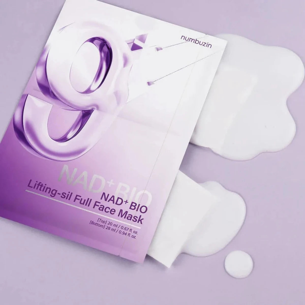 Numbuzin No.9 NAD+ Bio Lifting-Sil Full Face Mask
