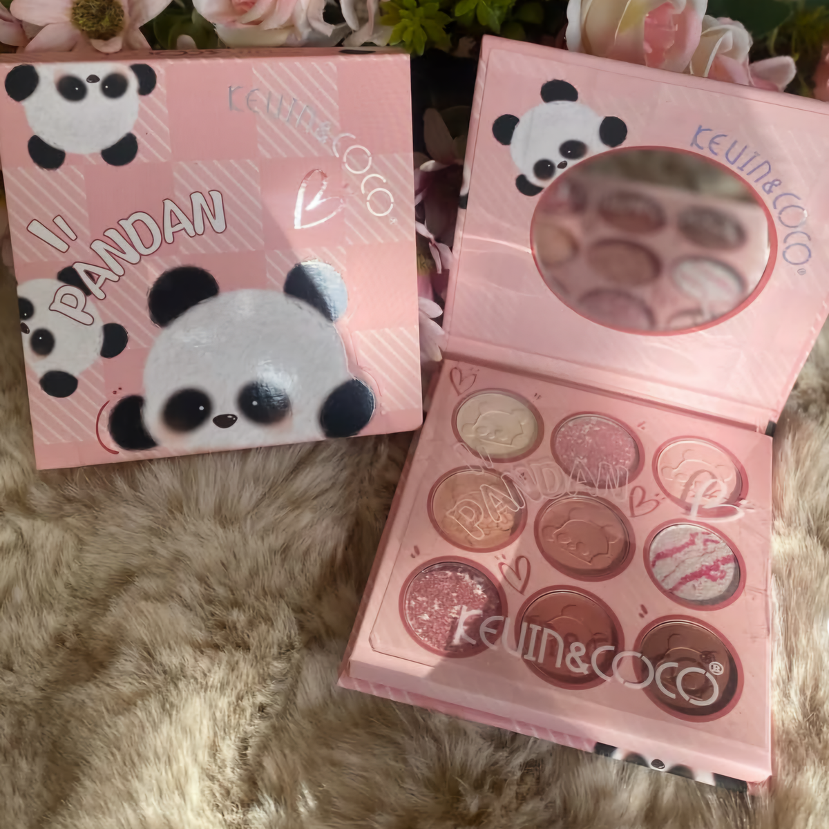 Kevin n COCO I love Panda eyeshadow pallete